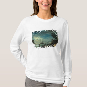Camiseta Noche: Un puerto en el claro de luna, 1748