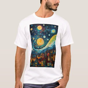 Camiseta Noche Van Gogh Starry