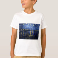 Noche Van Gogh Starry Sobre Rhone