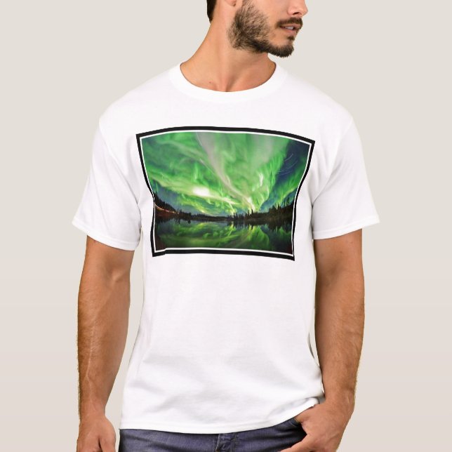 CAMISETA NOCHE VERDADERA DE LA AURORA (Anverso)