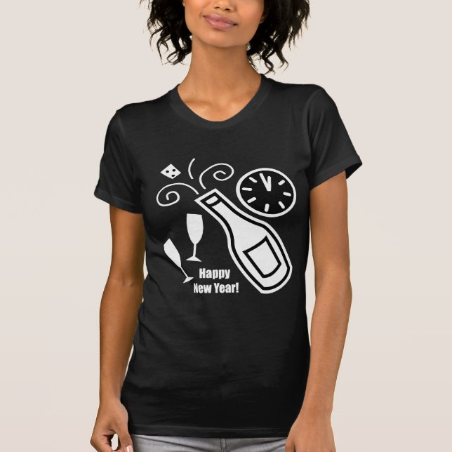 Camiseta Noche Vieja (Anverso)