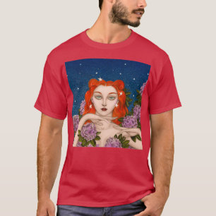 Camiseta Noche Vintage Redhead Starry