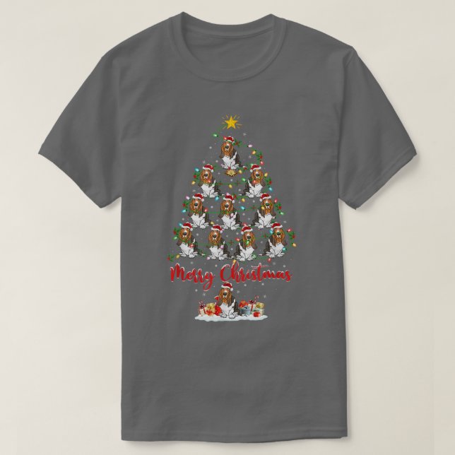 Camiseta Nochebuena de alumbrado coincidiendo con Santa Bas (Diseño del anverso)