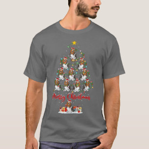 Camiseta Nochebuena de alumbrado coincidiendo con Santa Bas