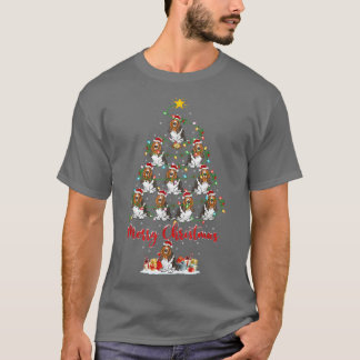 Camiseta Nochebuena de alumbrado coincidiendo con Santa Bas