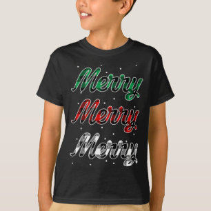 Camiseta Nochebuena de navidad de ferry con copo de nieve
