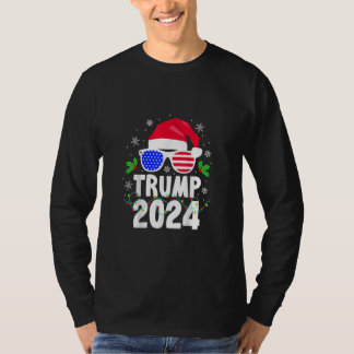 Camiseta Nochebuena de Trump 2024 alude a Navidades diverti