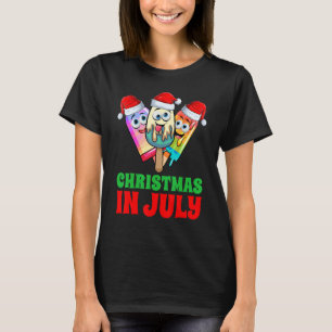 Camiseta Nochebuena de verano iluminando a Navidades de hel
