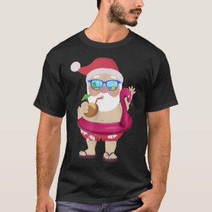 Camiseta Nochebuena divertida en Santa TCristmas en julio d