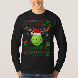 Camiseta Nochebuena divertida encendiendo a Santa Hat Pickl