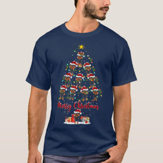 Camiseta Nochebuena encendida coincidiendo con Santa Brusel