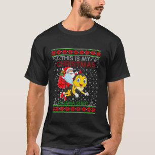 Camiseta Nochebuena estilo dulce Santa Riding Wasp Christma