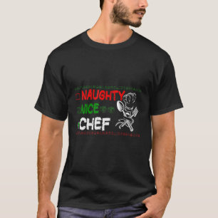 Camiseta Nochebuena lista traviesa pero soy chef