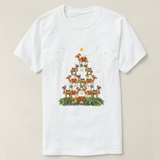 Camiseta Nochebuena navideña africana Papá Noel (Diseño del anverso)