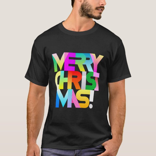 Camiseta Nochebuena navideña navidad única Feliz fiesta (Anverso)