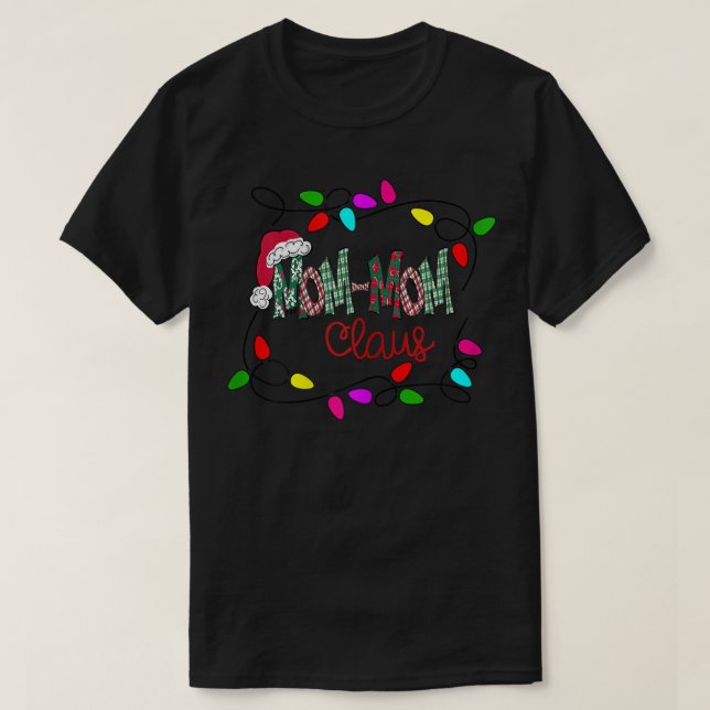 Camiseta Nochebuena personalizada para las mujeresNochebuen (Diseño del anverso)