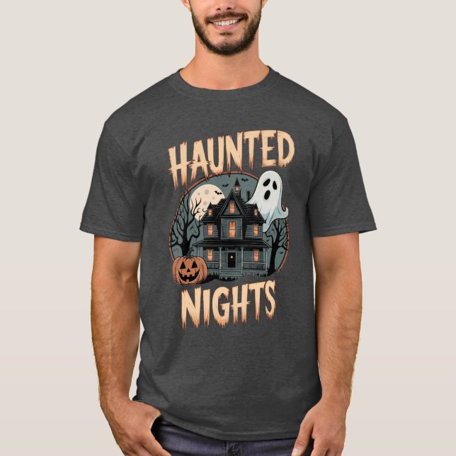 Camiseta Noches atónitas: Halloween espeluznante (Anverso)