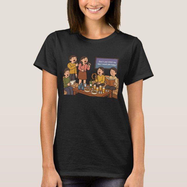 Camiseta Noches coreanas: Noraebang (Anverso)