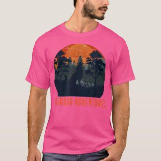 Camiseta Noches de aventuras en segundo plano