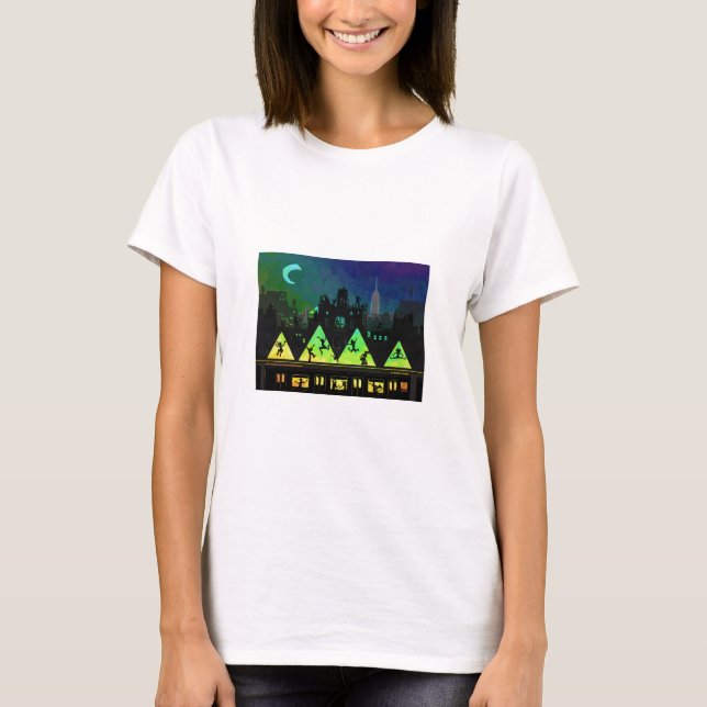 Camiseta Noches de Boogie de Nueva York (Anverso)