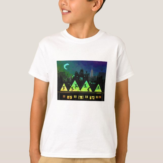 Camiseta Noches de Boogie de Nueva York (Anverso)