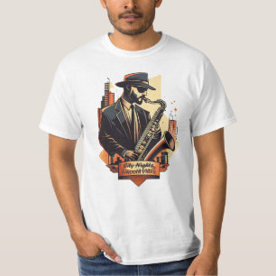 Camiseta Noches de Ciudad Vibraciones Suaves