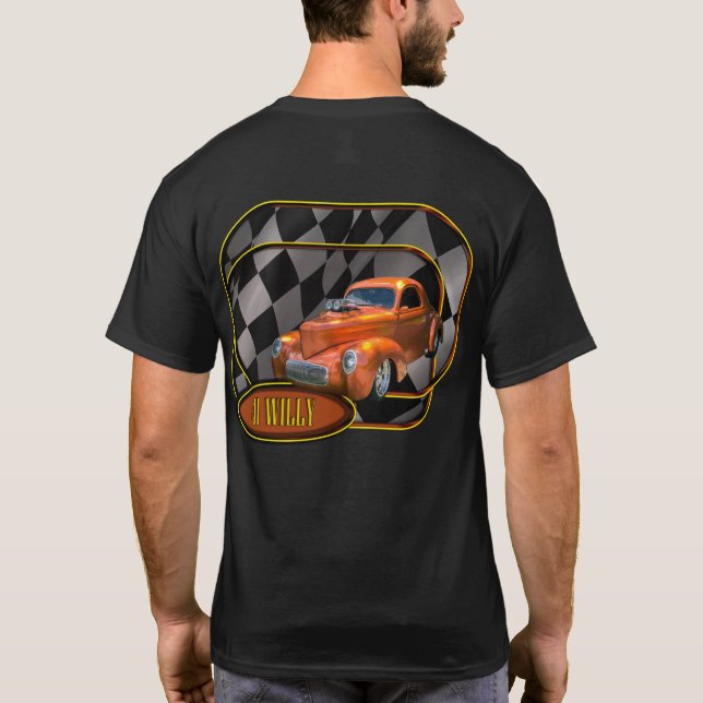 Camiseta Noches de crucero USA/41 Willys  (Reverso)