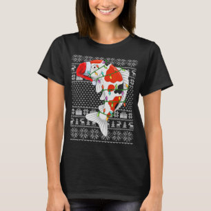 Camiseta Noches de estilo dulce feas iluminan Santa Koi Fis