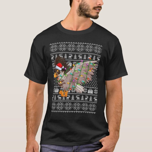 Camiseta Noches de estilo dulce feo alumbran pájaro de Sant (Anverso)