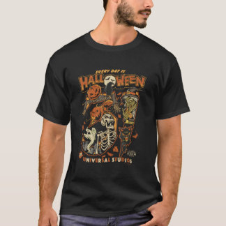 Camiseta Noches de horror de Halloween Cuando Cada Día Es H