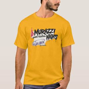 Camiseta Noches de Murazzi Sound System - Grafiti Urbano