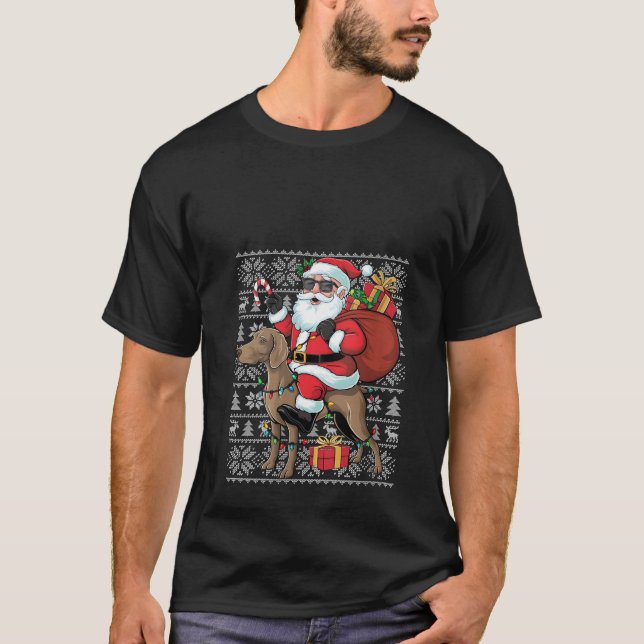 Camiseta Noches de Navidad en Santa Riding, un rotundo regr (Anverso)