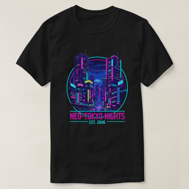 Camiseta Noches de Neo-Tokio 2046 (Diseño del anverso)