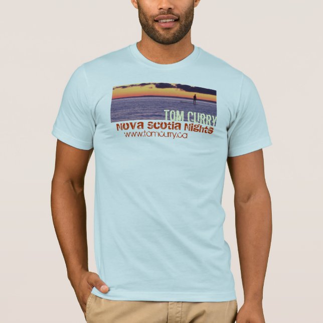 Camiseta Noches de Nueva Escocia del ~ del curry de Tom (Anverso)