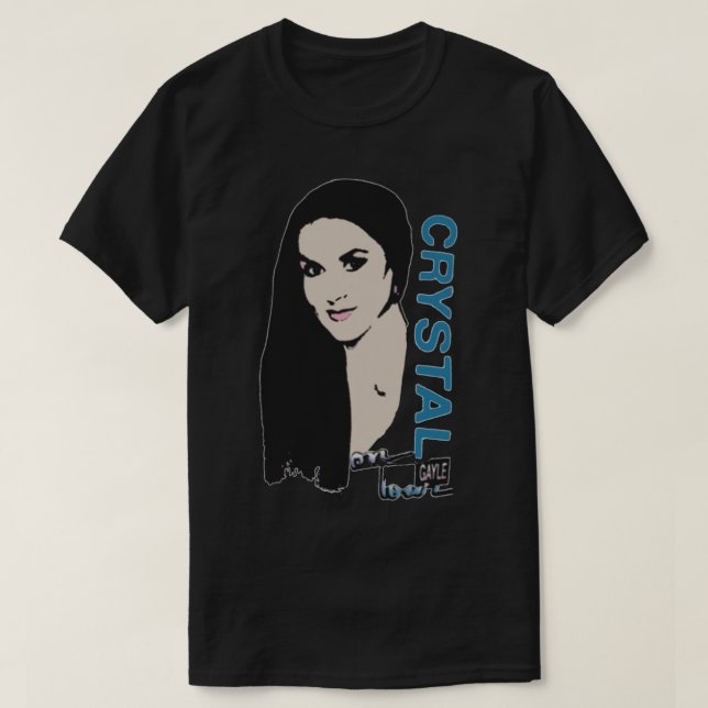 Camiseta Noches de Talladega Crystal Gayle (1) (Diseño del anverso)