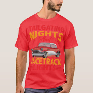 Camiseta Noches De Tronco Y Luces De Racetrack - Carreras -