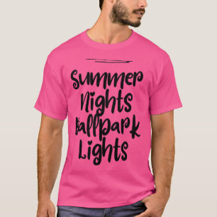 Camiseta Noches de verano divertidas para mujeres linternas