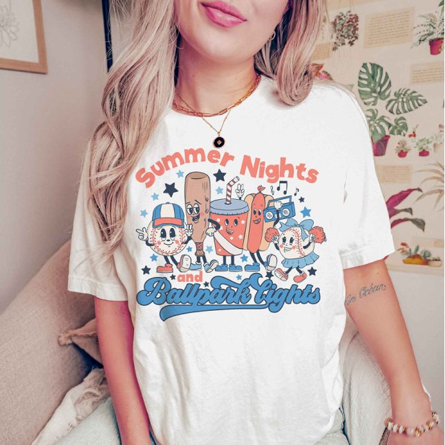 Camiseta Noches De Verano Y Luces De Baloncesto (Subido por el creador)