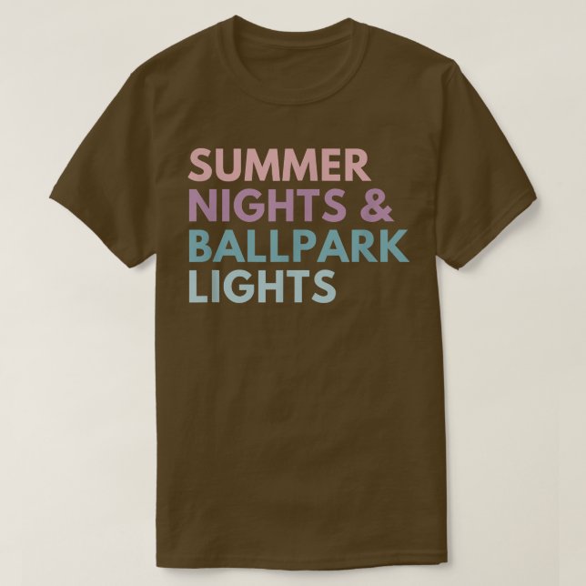 Camiseta Noches De Verano Y Luces De Burro (Diseño del anverso)