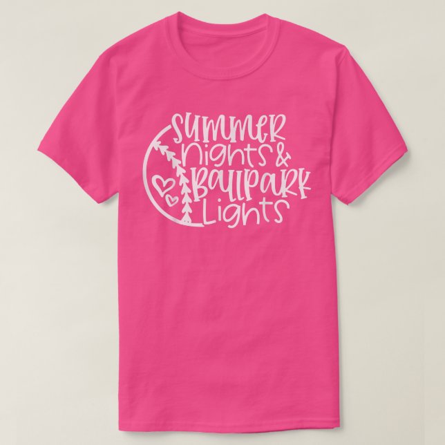 Camiseta Noches De Verano Y Luces De Espectáculo De Balonce (Diseño del anverso)
