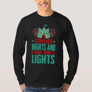 Camiseta Noches de Verano y Luces de la Noria Artista Circo