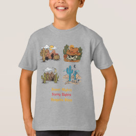 Camiseta Noches del Desierto, Vistas Estrelladas, Picaduras