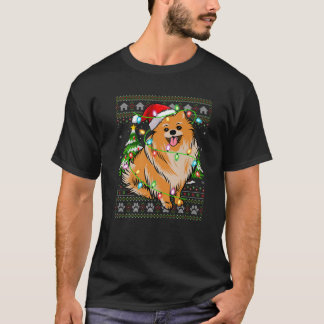 Camiseta Noches divertidas iluminan la fea navidad de Santa
