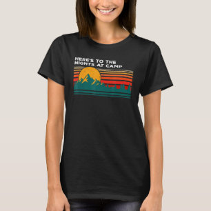 Camiseta Noches En Camp Camper Woods Camp Woodland Tour Hol