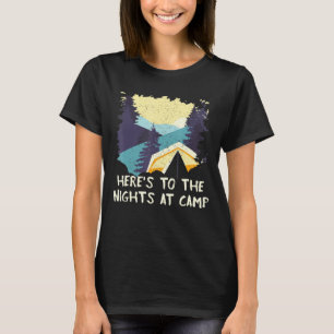 Camiseta Noches En Campamento Camping Forest Camper Woods V