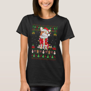 Camiseta Noches feas iluminan a Navidades de perro de Santa