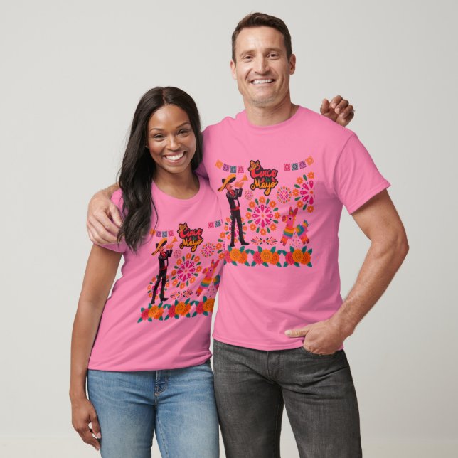 Camiseta Noches mágicas de mariachi rosa (Unisexo)