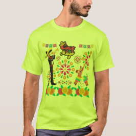 Camiseta Noches mágicas de mariachi verde pálido