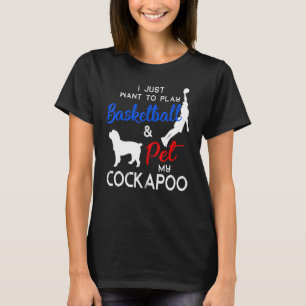 Camiseta Noches para dueños de perros de baloncesto diverti