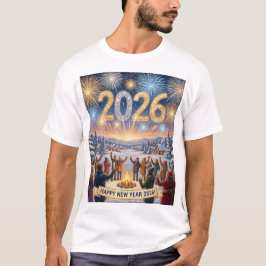 Camiseta Nochevieja en el pueblo – Celebración 2026